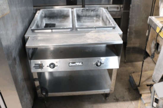 Serve Well 2 Hole Electric Steam Table