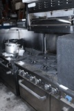 Royal 6 Burner Range w/ Infired Salamander