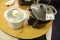 George Forman Fryer & Small Crock Pot