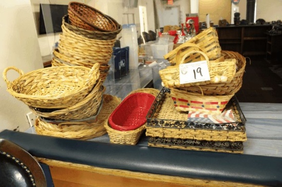 Assorted Wicker Baskets