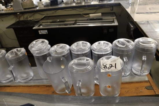 NEW Plastic Water Pitchers with Lids