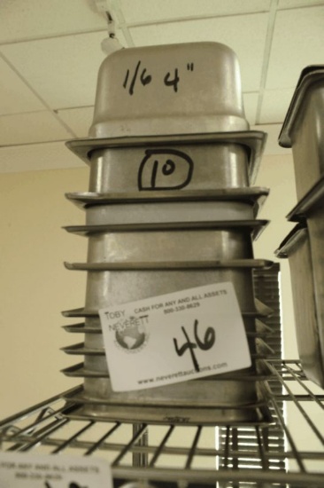 1/6 4" Stainless Inserts