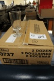 Footed High Ball Glasses