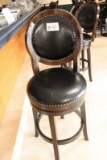 High Back Swivel Bar Stools