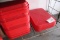 Plastic Red Food Trays