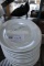 White Oval 11 1/4