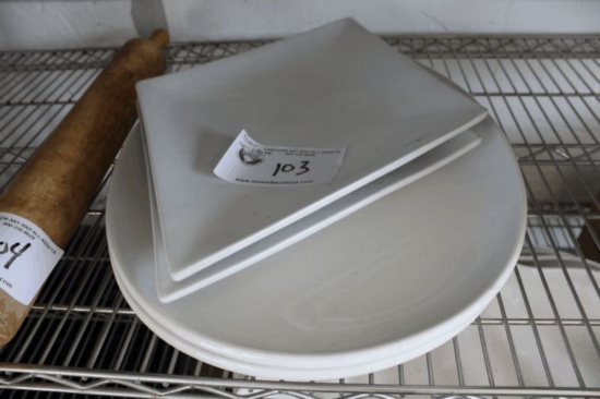 Diamond & Round Platters
