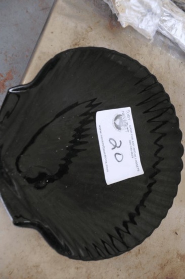 Black 10" Shell Plates