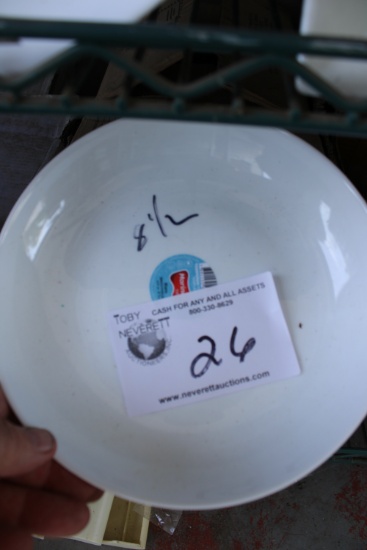 Marinex 8.5" White Bowls