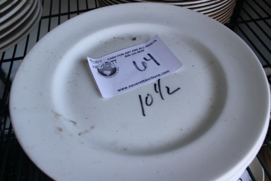 White 10.5" Plates
