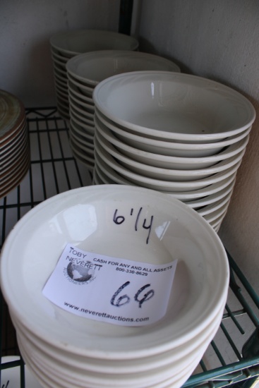 White 6 1/4" Bowls