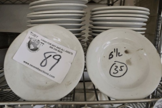 White 5.5" B&B Plates