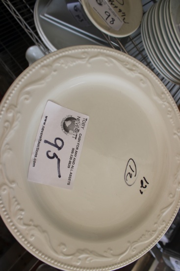 White 12" Plates