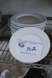 White B&B Plates