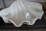 Large Plastic Shell Platter