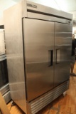 True Stainless 2 Door Freezer