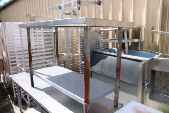 Stainless 24"x48" Table
