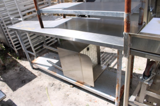 Stainless 24"x72" Table