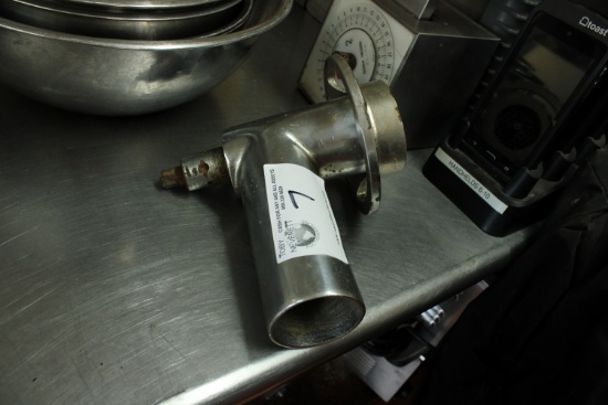 Stainless Meat Grinder Attack