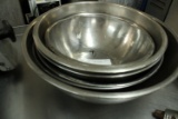 Assorted Stainless Mixing Bowls