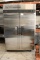 Turbo Air Stainless 2 Door Freezer