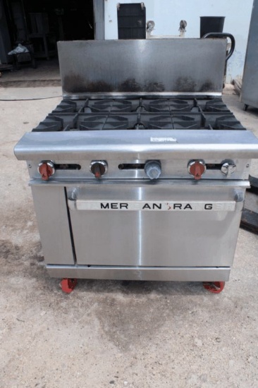 American Range 6 Burner