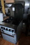 Venancio 4 Burner Range