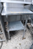 Stainless 24x24 Table