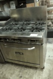 Asber 6 Burner Range