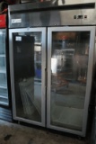 Supra Glass 2 Door Freezer