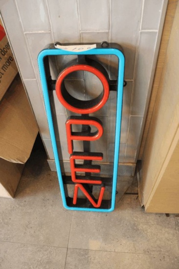 Neon "Open" Sign