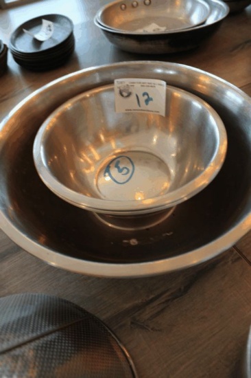 Stainless Mixing Bowls