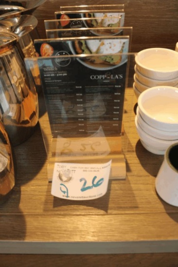 Table Menu Holders