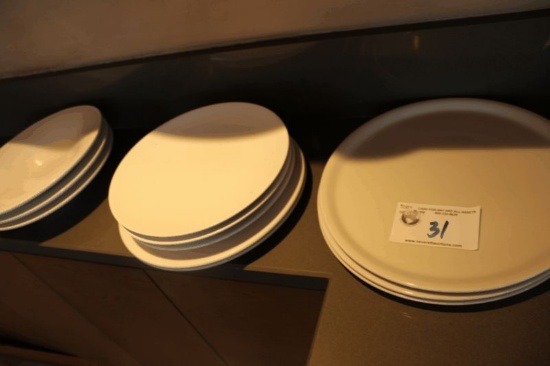 Assorted Pizza Plates & Pasta Bowls