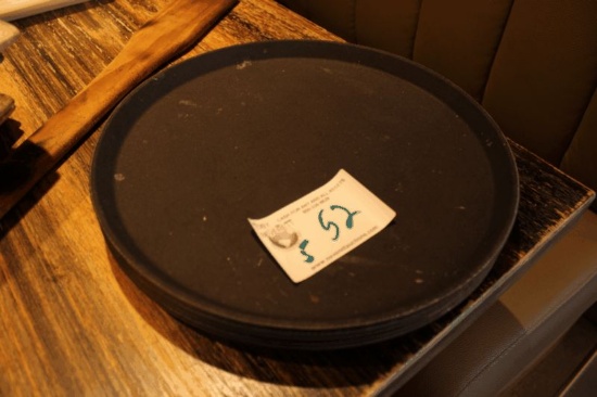 14" Non Skid Round Trays