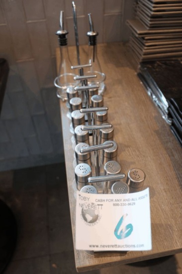 Stainless Salt & Pepper Shakers
