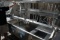 Stainless 3 Compartment Sink w/ Double Overshelf