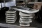 White Ceramic Sushi Plates