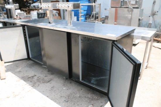 Beverage Air 94" 6 Tap Keg Cooler
