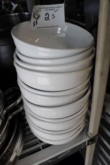 7" White Bowls