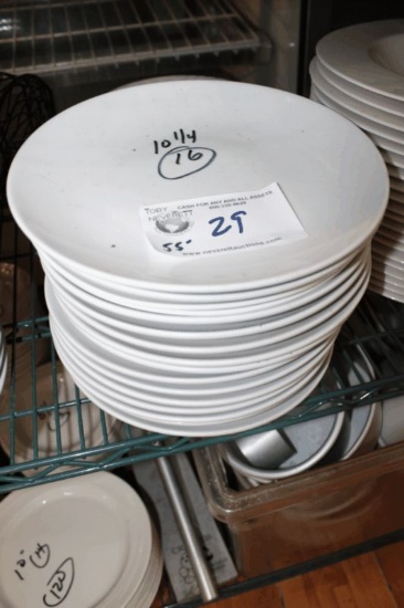 10 3/4" Tuxton Coupe Plates