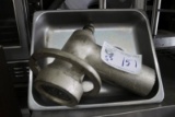 Meat Grinder Attachment with Pan