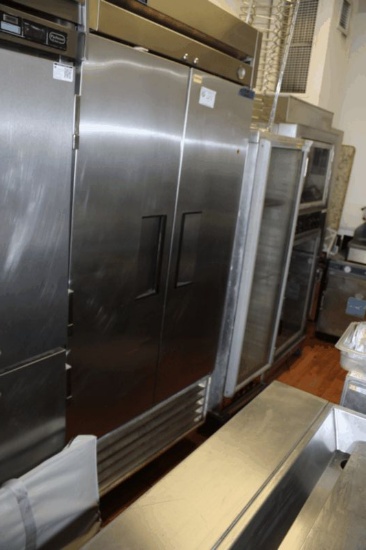 True T35 Stainless 2 Door Cooler