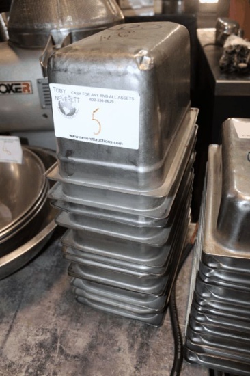 Stainless 1/4 6" Deep Inserts