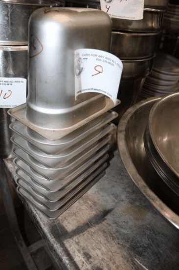 Stainless 1/9 6" Deep Inserts