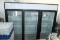 True 3 Door Glass Freezer