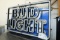 Bud Light Neon Sign & Bud Light Metal Sign
