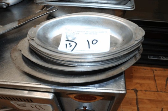 Assorted Stainless Augratin Dishes