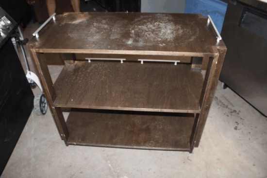 Brown Utility Cart
