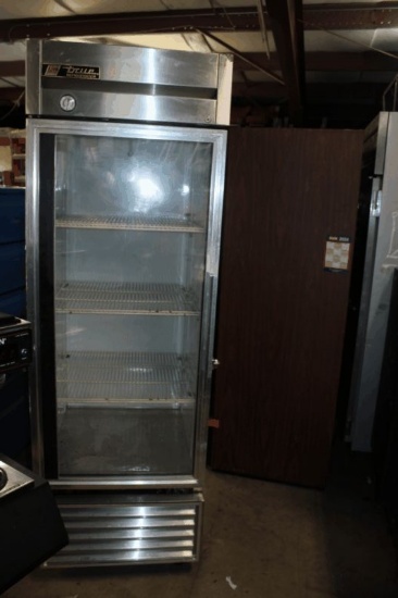 True Single Glass Door Cooler